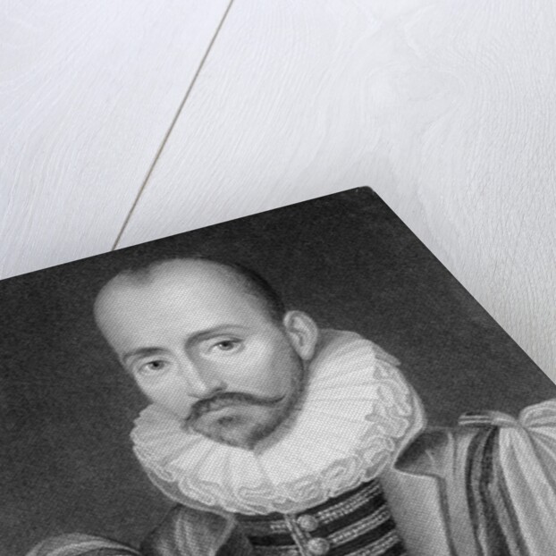 Portrait of Michel de Montaigne by Charles Edward Wagstaff