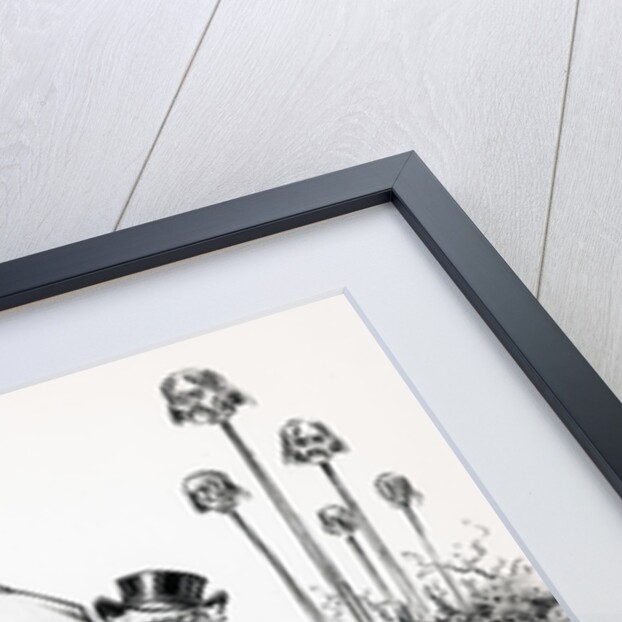 Pol. Cartoon W/John Bull Holding Bundle by Anonymous