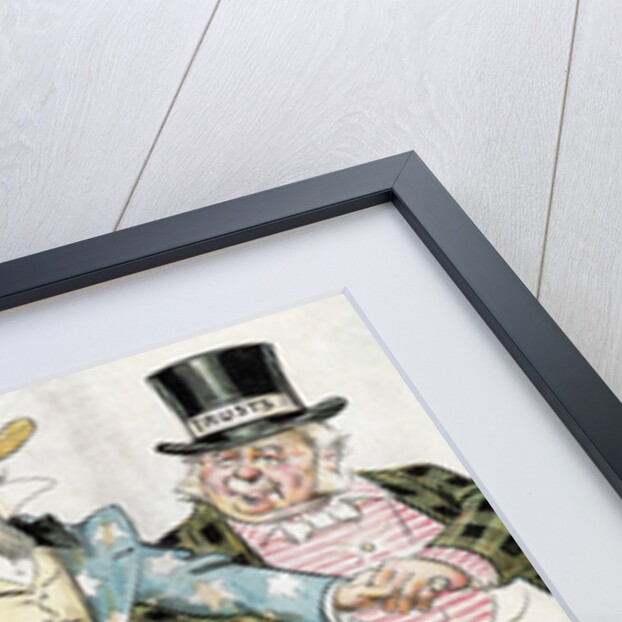 Illustration of Trusts & Monopolies Pickpocketing Uncle Sam by J.C. Taytor