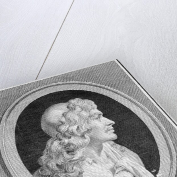 Profile Portrait of Moliere by Anonymous