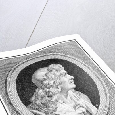 Profile Portrait of Moliere by Anonymous