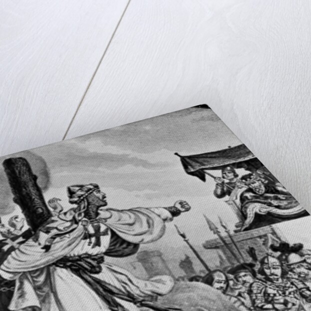 Knights Templar Being Burned At Stake by Anonymous