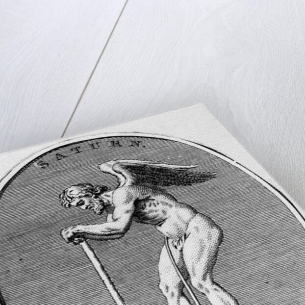 Illustration Of Saturn/Roman God by Anonymous
