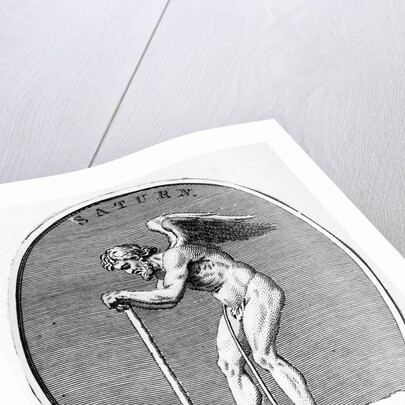 Illustration Of Saturn/Roman God by Anonymous