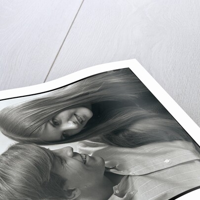 Portrait Of Young Teenaged Couple by Anonymous
