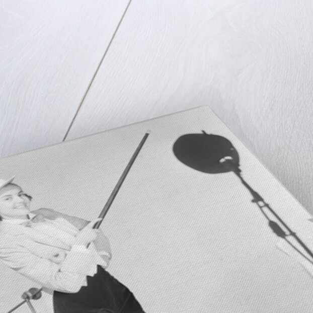 Woman Wearing Tuxedo and Shorts by Anonymous