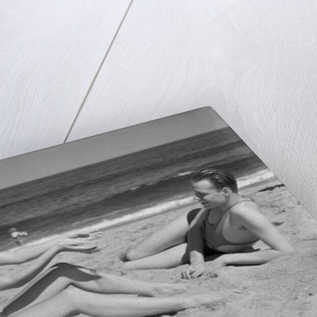 Couple at the Beach by Anonymous