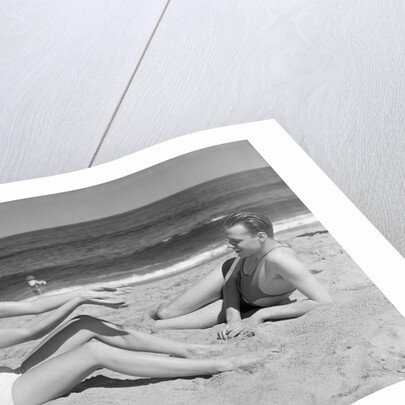 Couple at the Beach by Anonymous