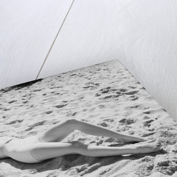 Woman Lying on the Beach by Anonymous