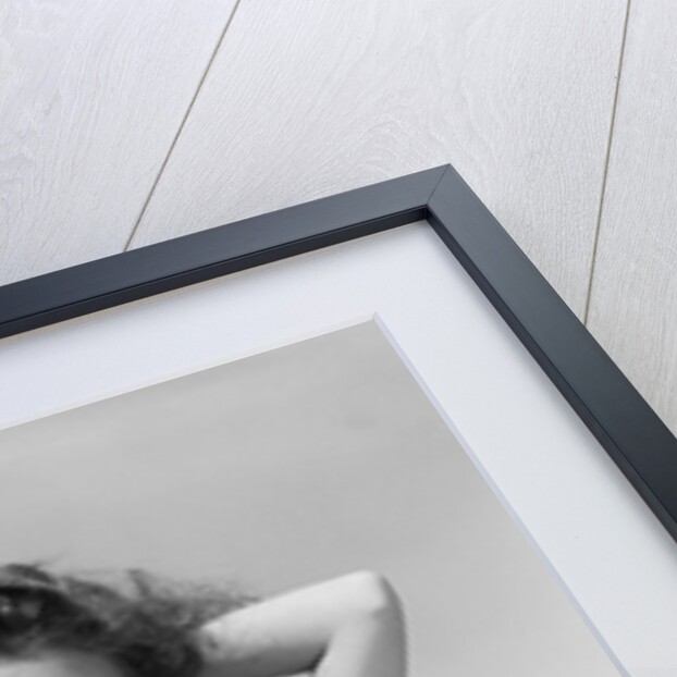 Woman with Hands Behind Head by Anonymous