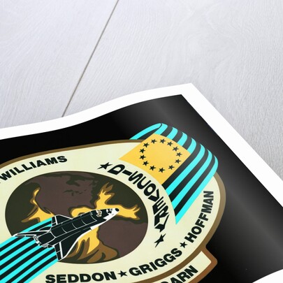 Nasa 51-D Mission Insignia by Anonymous