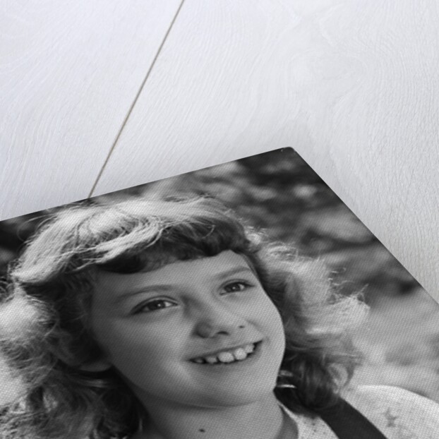 Girl Smiling by Anonymous