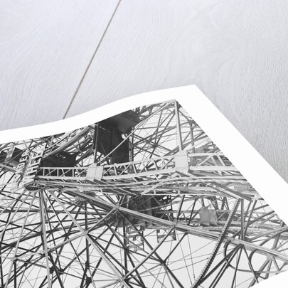 Close-Up Of Coney Island Ferris Wheel by Anonymous