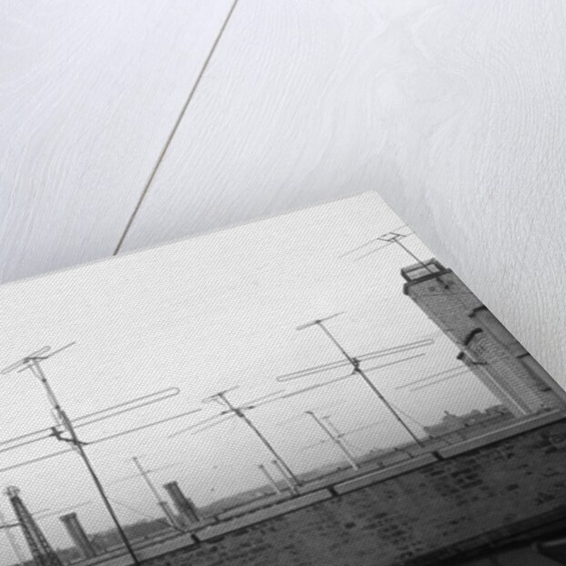 Antennas on New York Rooftops by Anonymous
