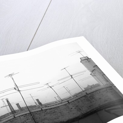 Antennas on New York Rooftops by Anonymous