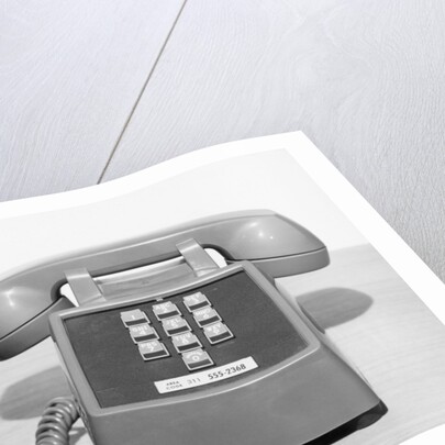 Picture Of A Standard Telephone by Anonymous