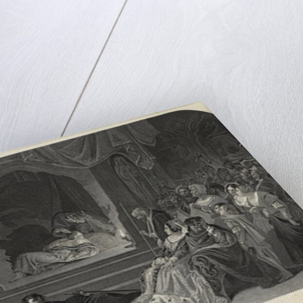 Engraving Of A Scene From "Hamlet" by Anonymous