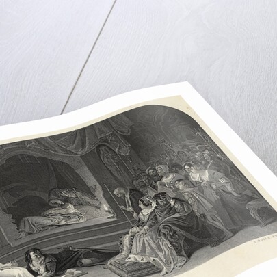 Engraving Of A Scene From "Hamlet" by Anonymous