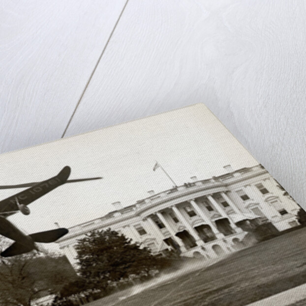 Autogiro Takes Off at White House by Anonymous