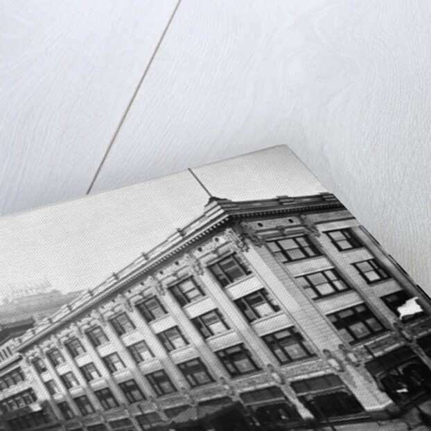 Unidentified Department Store On Corner by Anonymous