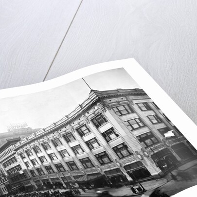 Unidentified Department Store On Corner by Anonymous