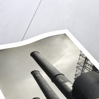 Smoke Stacks of Factory by Anonymous