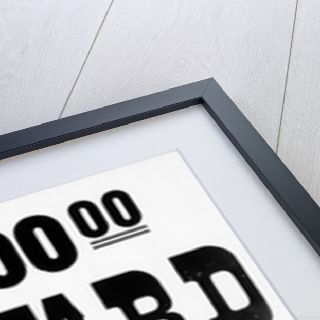 Five Thousand Dollar Reward Sign For Jesse and Frank James by Anonymous