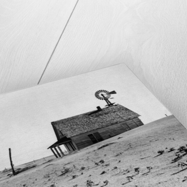 Dust Bowl Farm in Texas by Anonymous