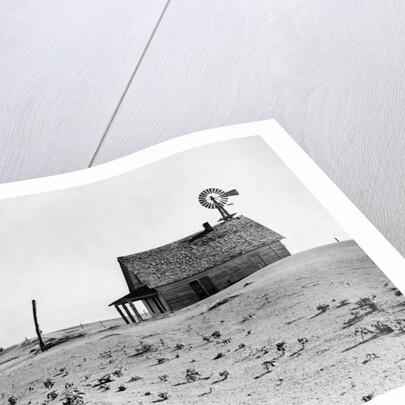 Dust Bowl Farm in Texas by Anonymous