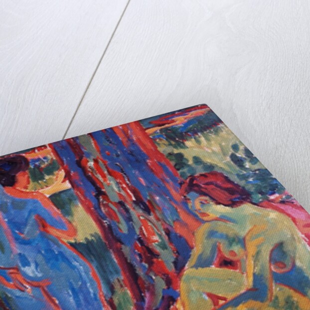 Three Nudes by Ernst Ludwig Kirchner