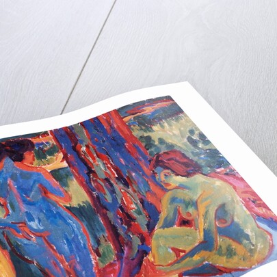 Three Nudes by Ernst Ludwig Kirchner
