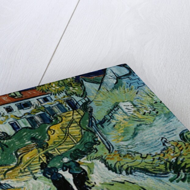 Stairway at Auvers by Vincent Van Gogh