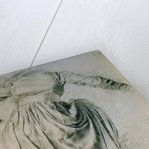 Study of a Draped Woman by Edgar Degas