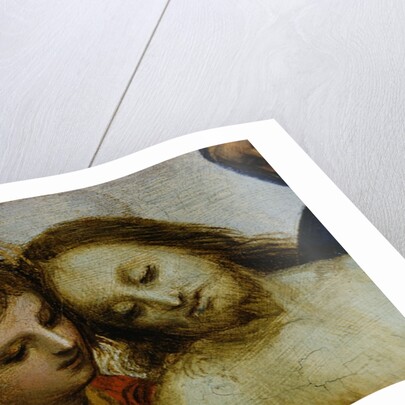 Detail of Jesus and Saint Nicodemus from Pieta by Raphael