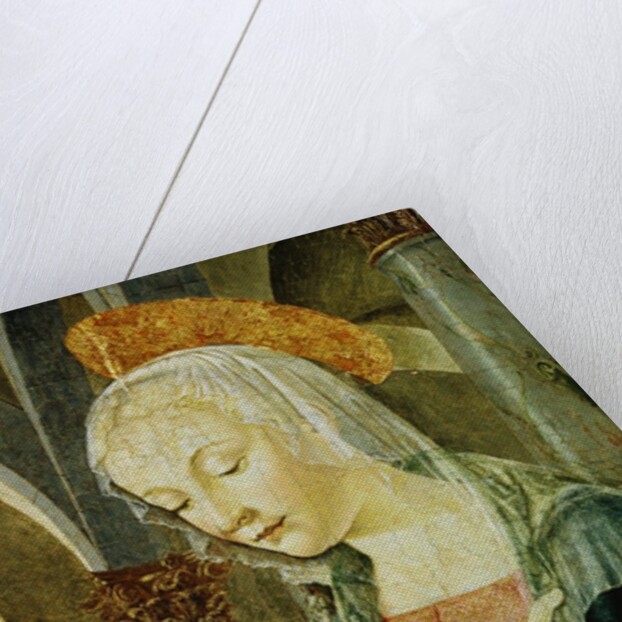 Detail of the Virgin Mary from The Annunciation Attributed to Antoniazzo Romano by Anonymous