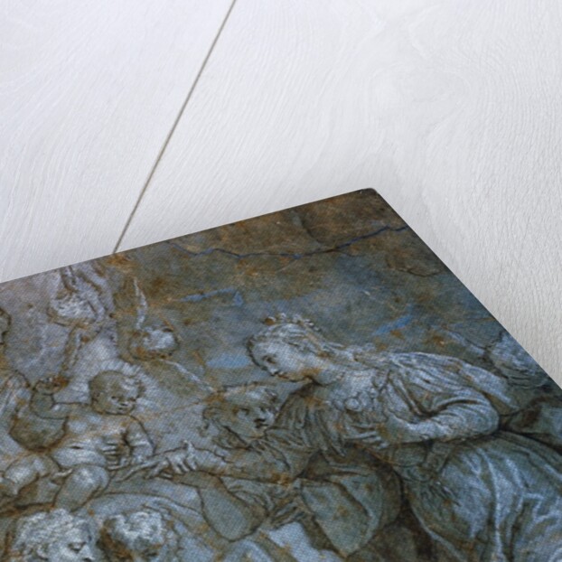 Detail of Saint Catherine Receiving Wedding Ring from The Marriage of Saint Catherine by Veronese