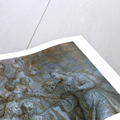 Detail of Saint Catherine Receiving Wedding Ring from The Marriage of Saint Catherine by Veronese