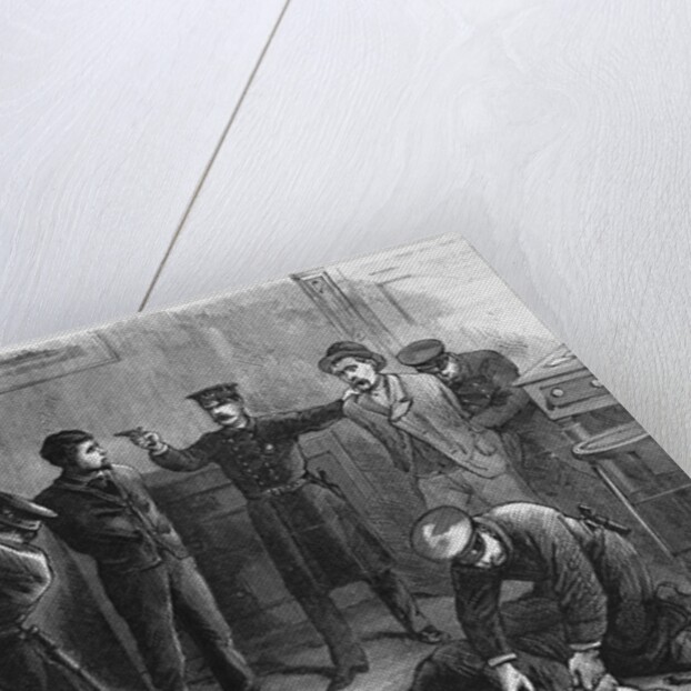 Print Depicting The Capture of the Burglars by the Police by Anonymous
