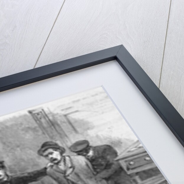 Print Depicting The Capture of the Burglars by the Police by Anonymous