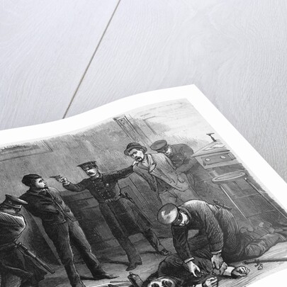 Print Depicting The Capture of the Burglars by the Police by Anonymous