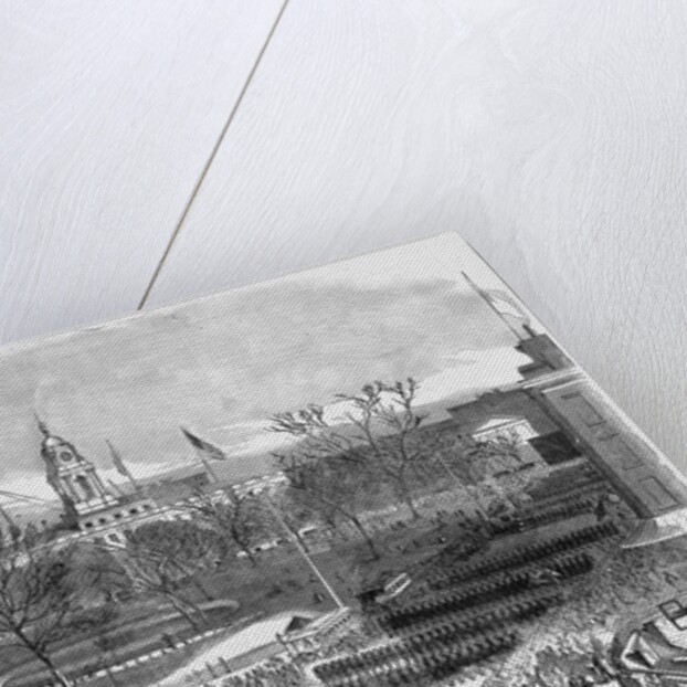 Grand Parade of the Metropolitan Police in New York City, November 16, 1865 by J.R. Chapin