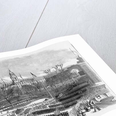 Grand Parade of the Metropolitan Police in New York City, November 16, 1865 by J.R. Chapin