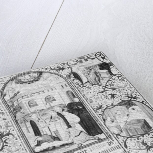 Cover Illustrating Contagious Spread of the Black Plague by Anonymous