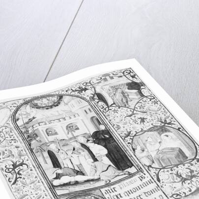 Cover Illustrating Contagious Spread of the Black Plague by Anonymous