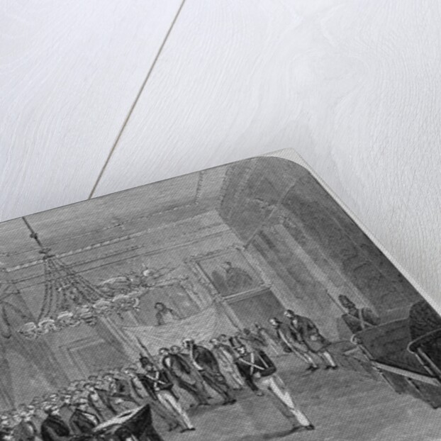 Monroe Lying in State by Anonymous