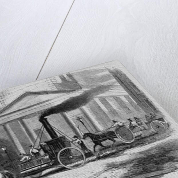 Steam Fire Engine by Anonymous