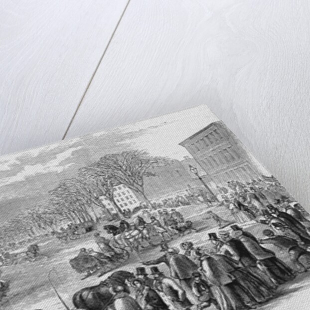 Sleigh Riding in Boston by Anonymous