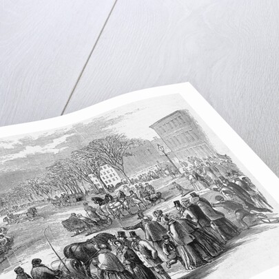 Sleigh Riding in Boston by Anonymous
