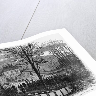 Washington Irving's Grave by Anonymous