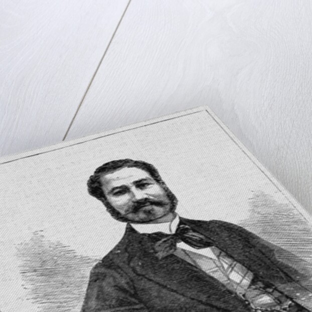 Portrait of Buena Ventura Baez by Anonymous